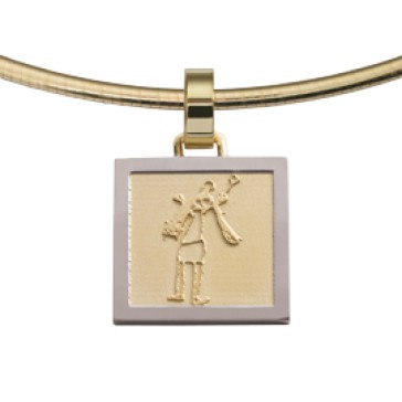 Joy gold yellow/white